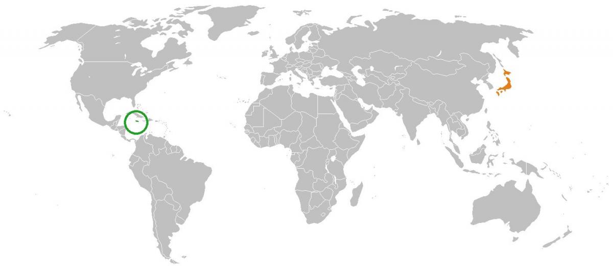 jamaica på kartan