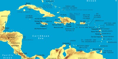 Karta över jamaica snorkling