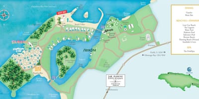 Karta över resorts jamaica